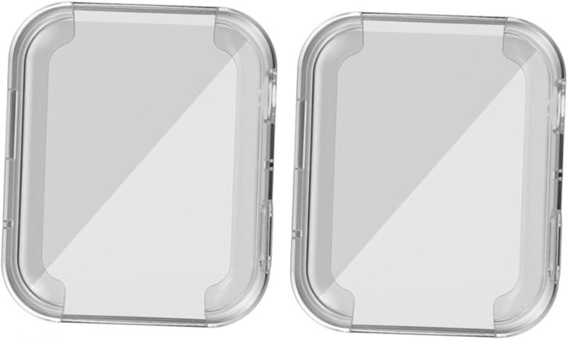 Jojofuny 2 حزمة Soft TPU Rubber Protective Case Cover For Watch Scratch Resistant - Image 1